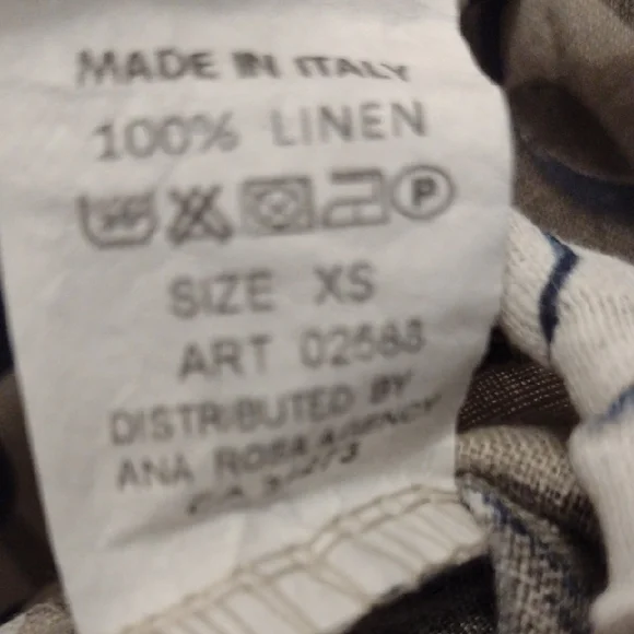 Me & Gee Linen Patterned Button-Up Light Jacket - Picture 4 of 7